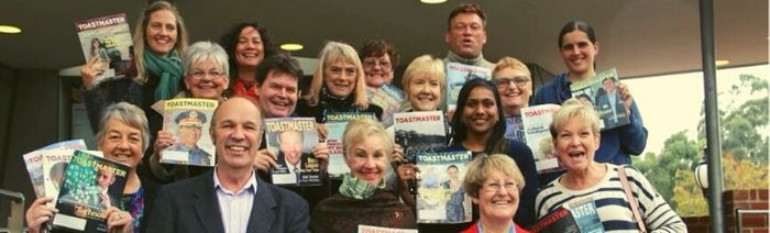 Healesville Toastmasters Club Members smiling